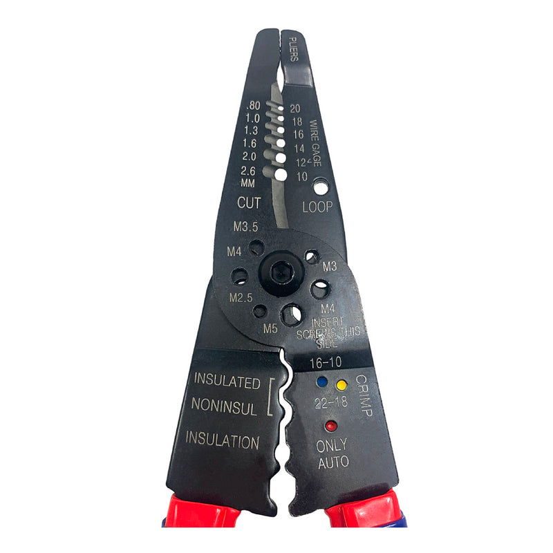 Kìm tuốt dây đa năng mũi dài 200mm Workpro WP291003