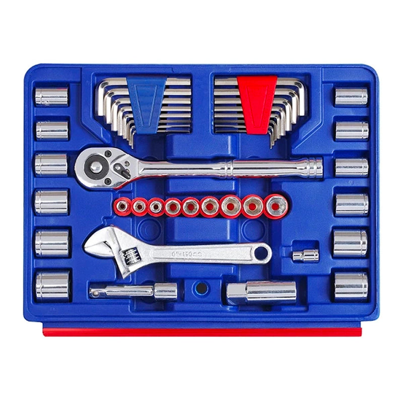 Tủ đồ nghề mini 3 ngăn kéo có 125 món dụng cụ Workpro W009022
