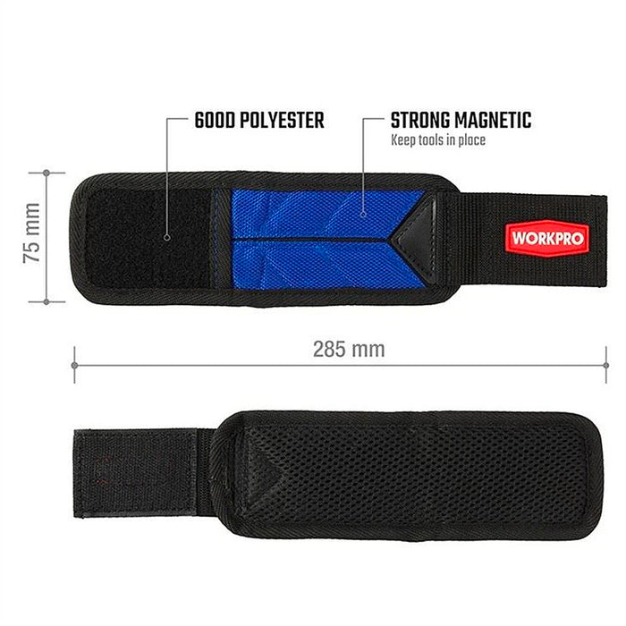 Quai đeo tay làm bằng vải bố siêu dày 1680D có nam châm mạnh Workpro
