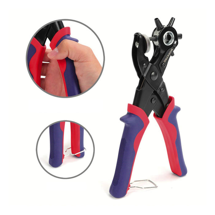 Kìm bấm lỗ đa năng 6 đầu Workpro WP231078