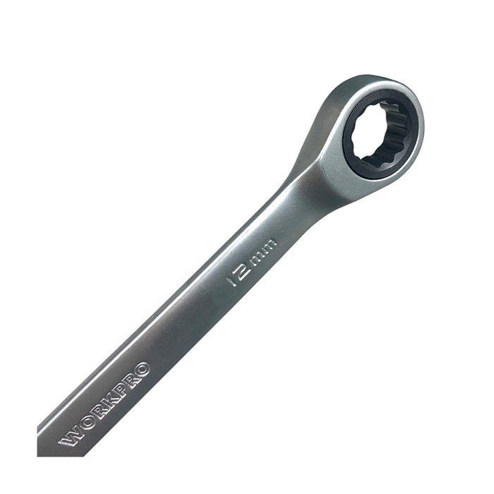 Cờ lê vòng miệng tự động thép CR-V mạ chrome bóng (6mm-32mm) Workpro