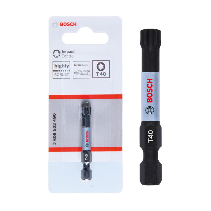 Đầu vặn vít T40 Power Bit (1 đầu), 1pc - BOSCH 2608522490