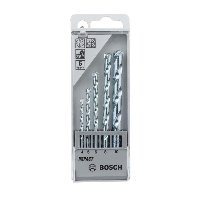 BOSCH 2608590090
Mũi khoan tường bộ 5 mũi (4/5/6/8/10mm)