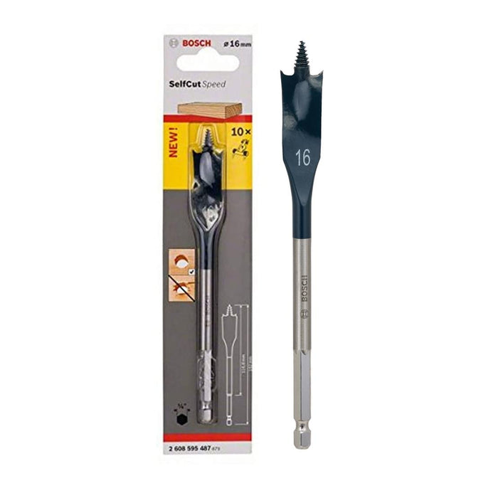 BOSCH 2608595487
Mũi khoét gỗ đuôi cá SELFCUT 16x152mm