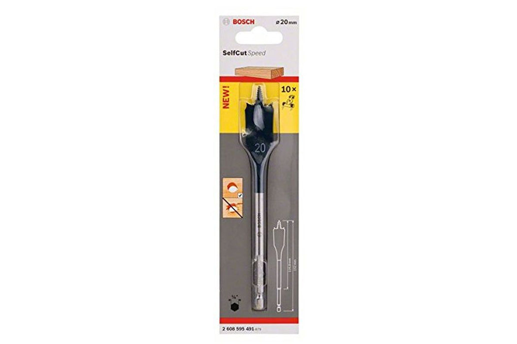 BOSCH 2608595489
Mũi khoét gỗ đuôi cá SELFCUT 18x152mm