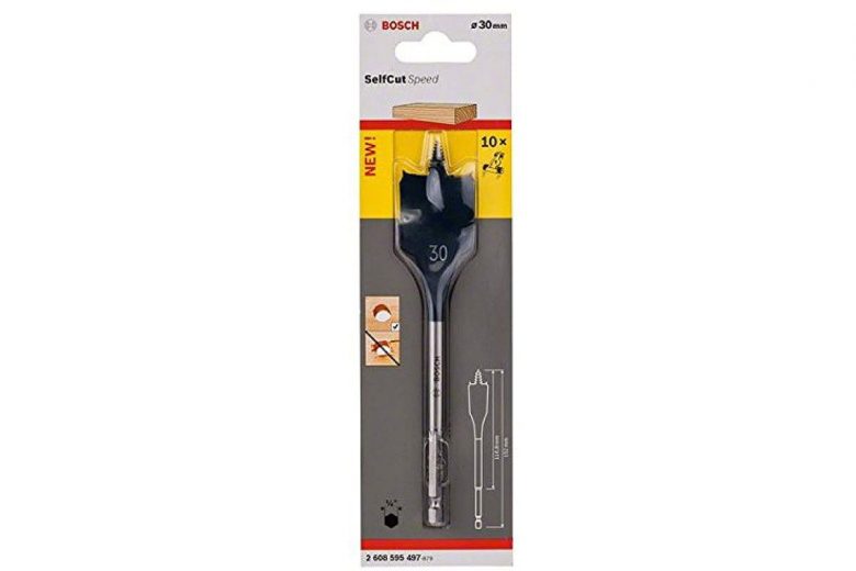 BOSCH 2608595495
Mũi khoét gỗ đuôi cá SELFCUT 26x152mm