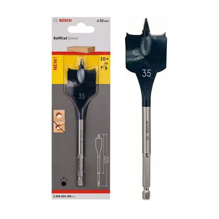 BOSCH 2608595499
Mũi khoét gỗ đuôi cá SELFCUT 35x152mm