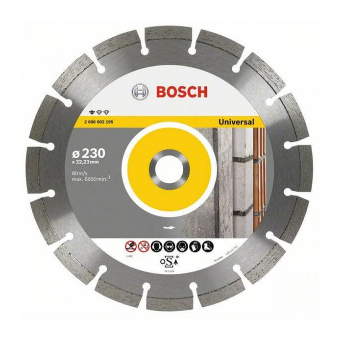 BOSCH 2608602195
Đĩa cắt kim cương 230x22.2mm
đa năng