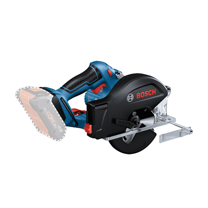 Thân máy cưa đĩa dùng Pin 18V BOSCH GKM 18V-50 (SOLO) (HEAVY DUTY) (Mã 06016B8080)