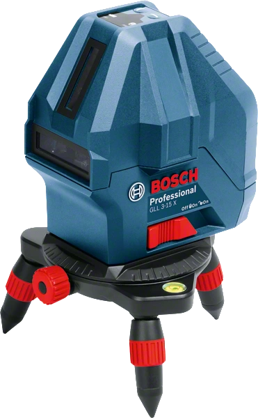 Máy cân mực tia Laser đỏ BOSCH GLL 3 X