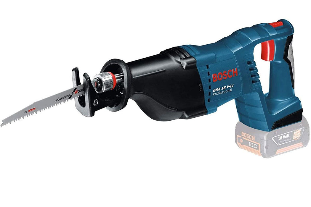 Máy cưa kiếm dùng pin 18V BOSCH GSA 18 V-LI