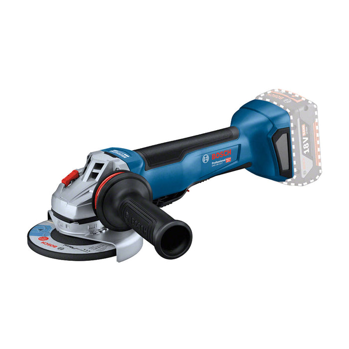 Thân máy mài góc 100mm dùng Pin 18V BOSCH GWS 18V-10 P (SOLO) (HEAVY DUTY) (Mã 06019J41K0)