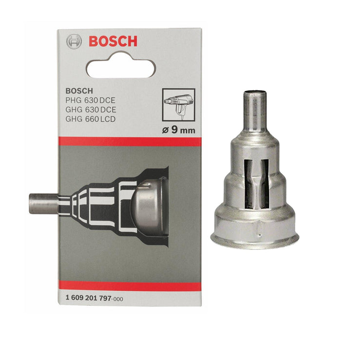 Phụ kiện cho máy thổi hơi nóng - Mũi khò trụ Ø9mm BOSCH 1609201797