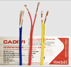 VCmd: 2x0.5mm (dây 16) (Cuộn 100m)