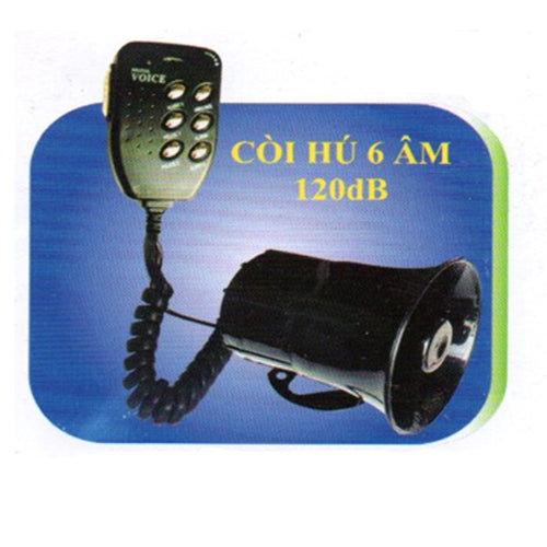 Còi hú 06 âm 120dB DECOM DC-2006