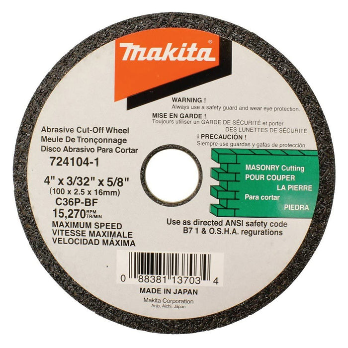 ĐÁ CẮT 100MM MAKITA 724107-5