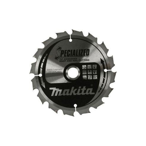 Lưỡi cưa gỗ/đinh 165mm, cốt 20mm MAKITA (cho máy cưa đĩa và máy cưa đĩa cắt chìm)(cấp 3 sao)