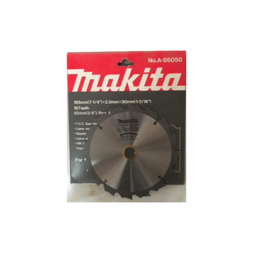 Lưỡi cưa gỗ/đinh 185mm, răng ATB, cốt 20 - 30mm MAKITA (cho máy cưa đĩa và máy cưa đĩa cắt chìm)(cấp 3 sao)