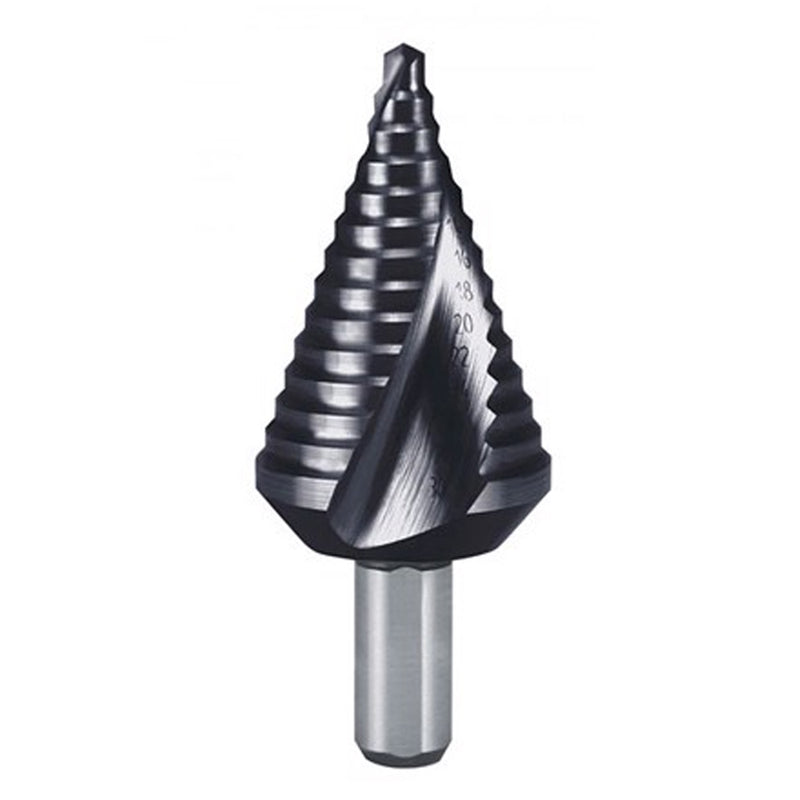 Mũi khoan tháp rãnh thẳng Makita đuôi lục giác 6.35mm ( 1/4 inch ), đường kính 4mm-20mm