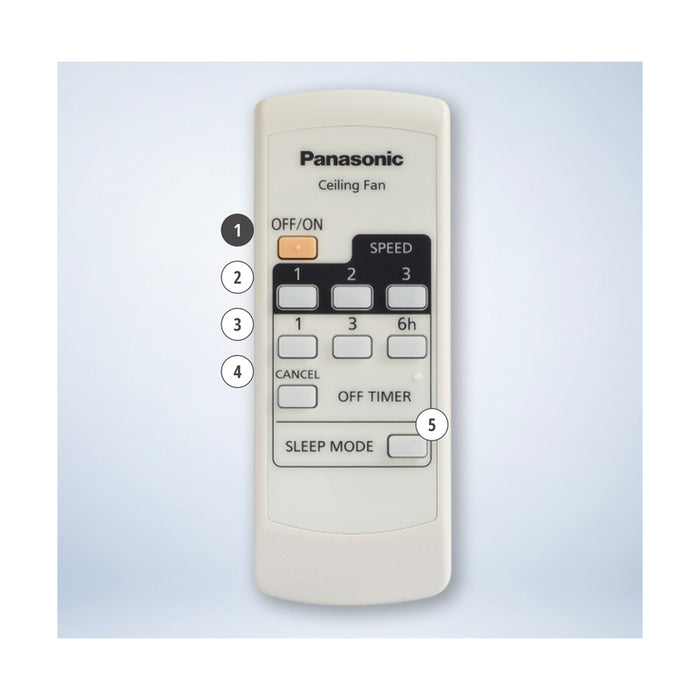 Quạt trần 3 cánh Panasonic F-48CZL