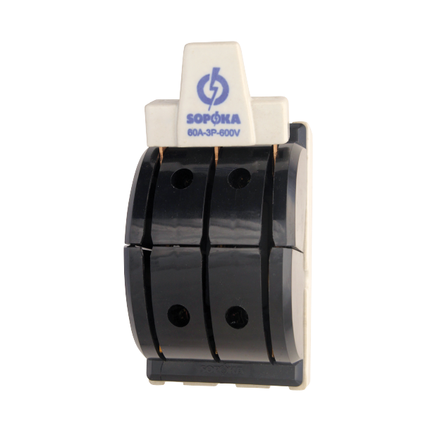 Cầu dao đảo 3 pha (30A/60A/100A/150A) SOPOKA (màu đen)