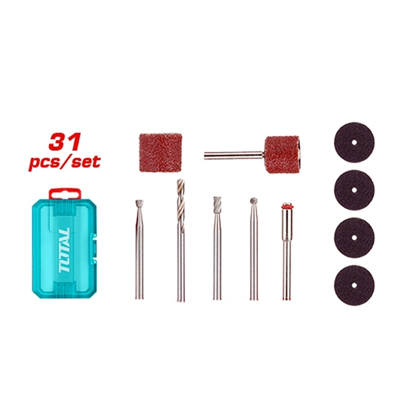 Bộ 31 linh kiện Máy mài thẳng TOTAL TAKMG1030