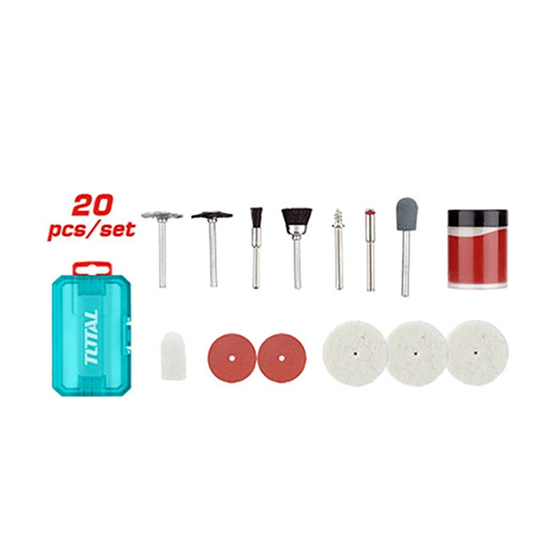 Bộ 21 linh kiện Máy mài thẳng TOTAL TAKMG4021