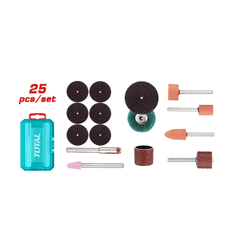 Bộ 25 linh kiện Máy mài thẳng TOTAL TAKMG5024