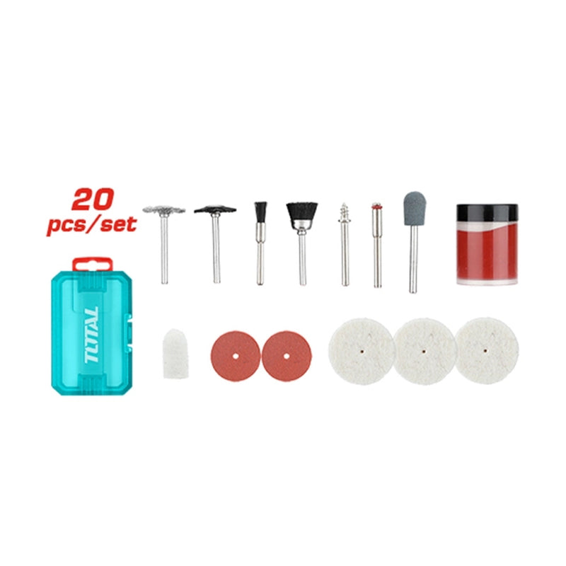 Bộ 20 linh kiện Máy mài thẳng TOTAL TAKMG6020
