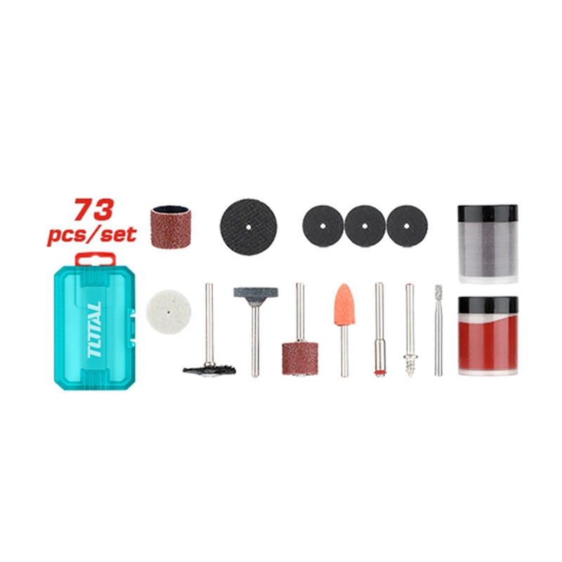 Bộ 73 linh kiện Máy mài thẳng TOTAL TAKMG7072