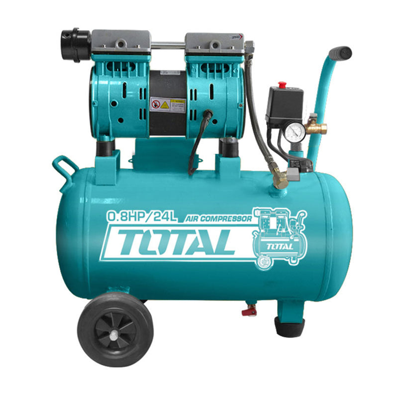 Máy nén khí không dầu 24L 600W TOTAL TCS1075242 (TCS1075242T)