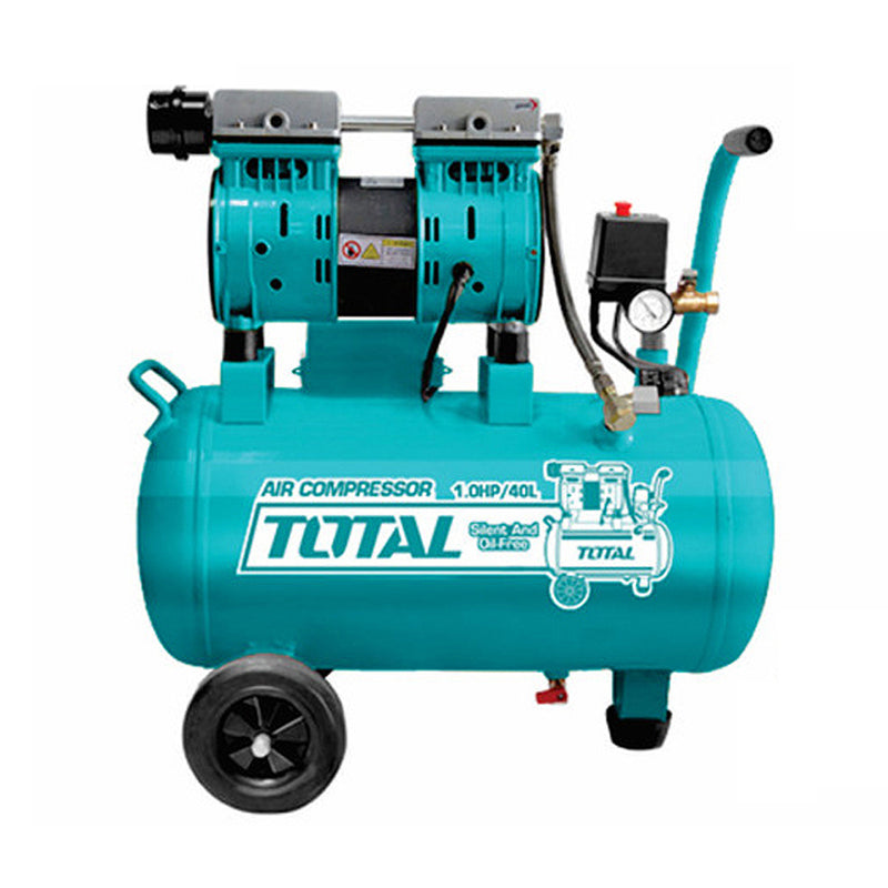 Máy nén khí không dầu 40L 750W (1HP) TOTAL TCS1075402T