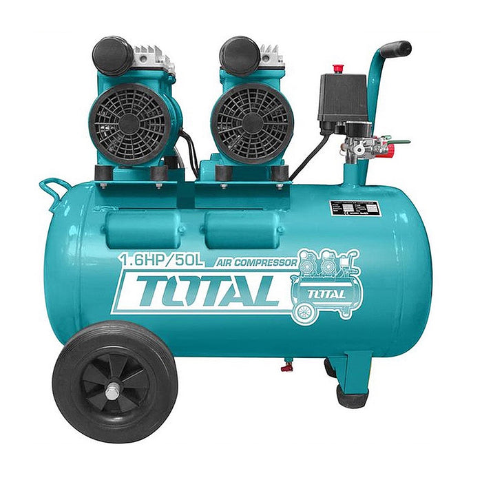 Máy nén khí không dầu 50L 2x600W TOTAL TCS2150502 (TCS2150502T)