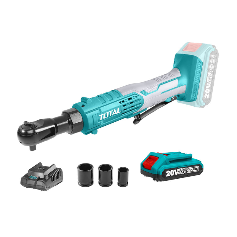 Máy siết buloong góc dùng pin 20v TOTAL TDRLI206015