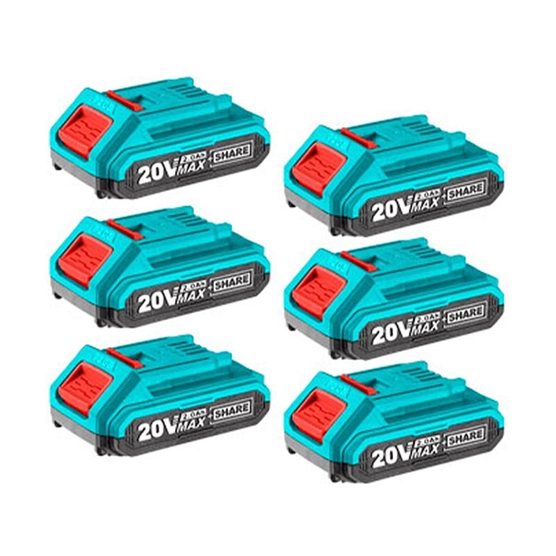 Bộ 6 Pin và 1 sạc p20s TOTAL TFBCLI2062