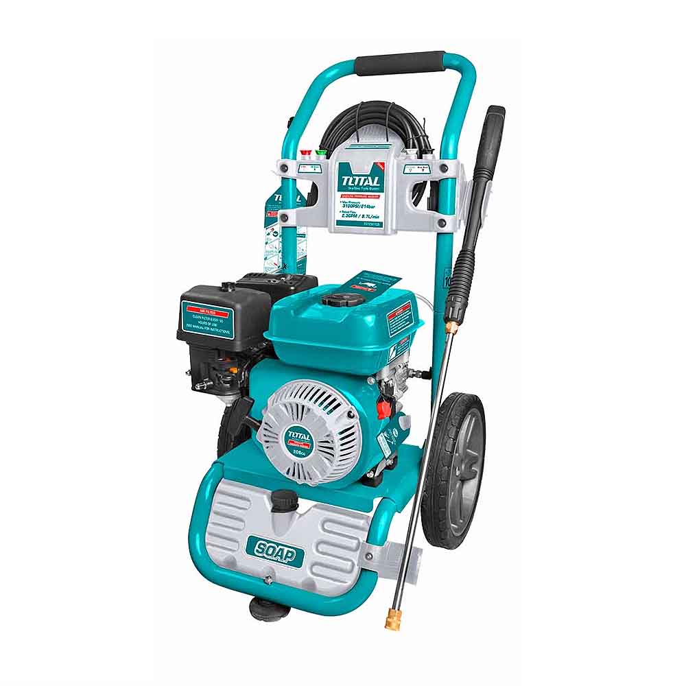 Máy xịt rửa xe dùng xăng 6Hp 214Bar TOTAL TGT250105