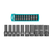 Chi tiết bộ 10 đầu tuýp Deep Impact DR 1/2 inch TOTAL THKISD12102L