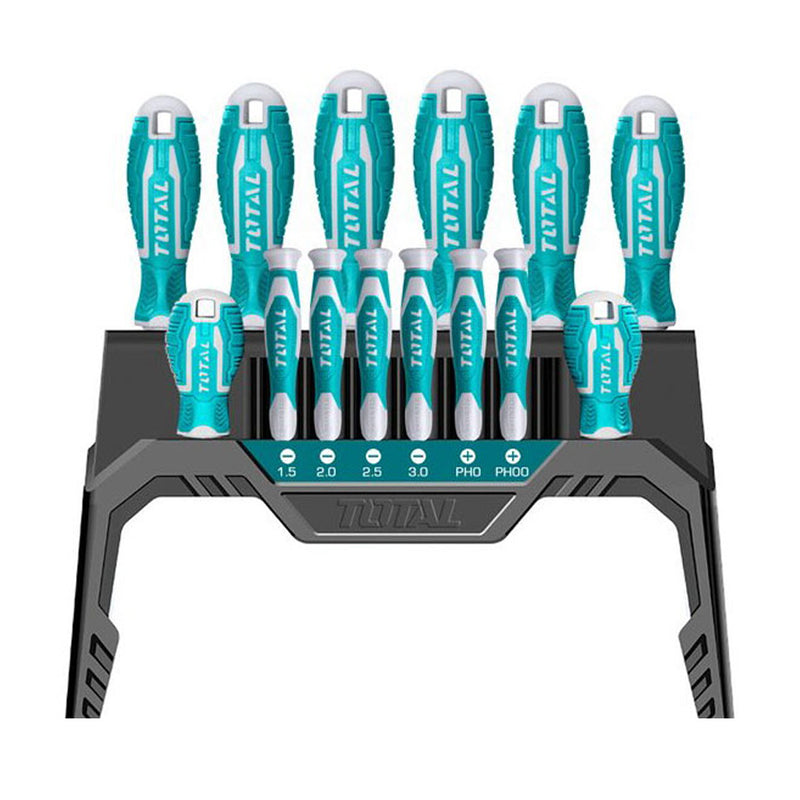 Bộ 14 tua vít chuẩn TOTAL THT250614