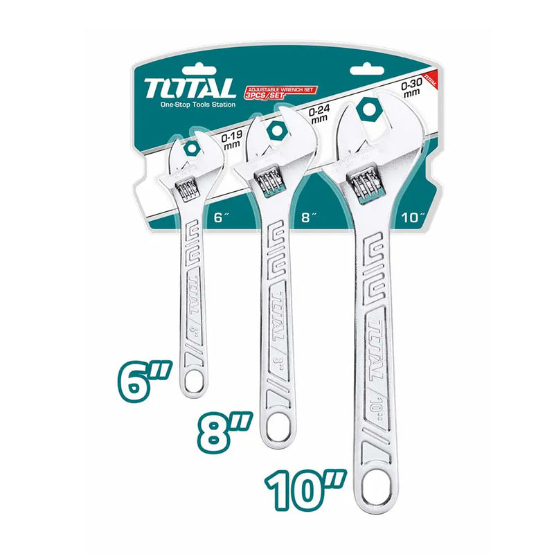 Bộ 3 mỏ lết răng TOTAL THTK1013