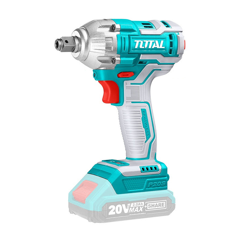 Máy siết vít và bulong dùng pin  TOTAL TIWLI20208