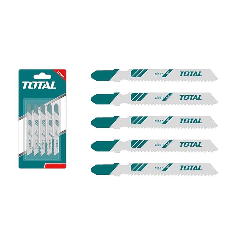 Bộ 5 lưỡi cưa lọng kim loại 12 răng TOTAL TJSBT118B
