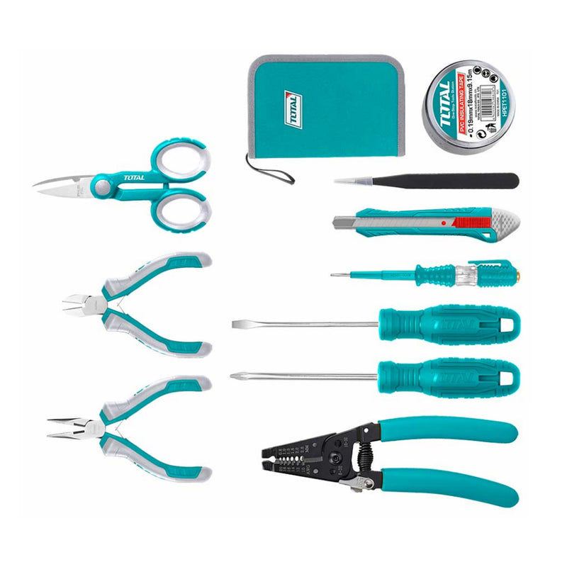 Bộ 11 công cụ thợ điện TOTAL TKETS0111