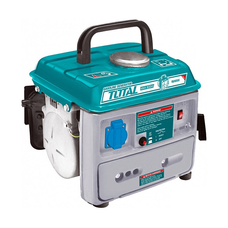 Máy phát điện dùng xăng pha nhớt 0.8KW TOTAL TP18001