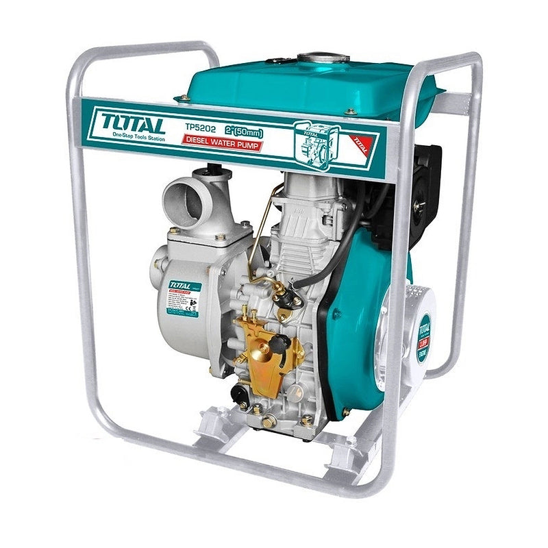 Máy bơm nước dùng dầu DIEZEN ống 50mm TOTAL TP5202