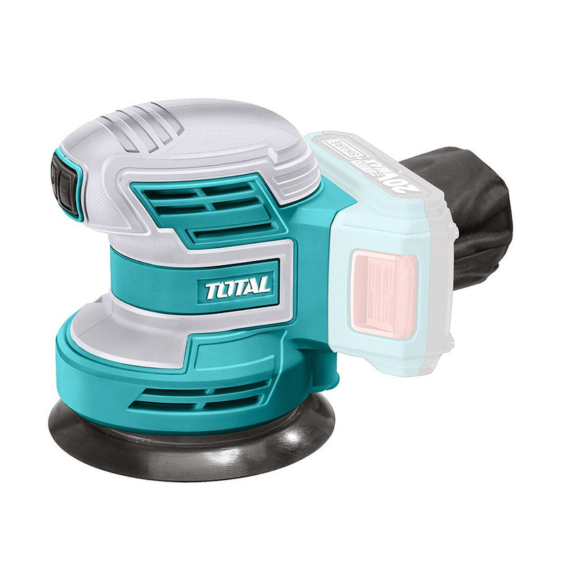 Máy chà nhám tròn dùng pin 20V TOTAL TROSLI2001