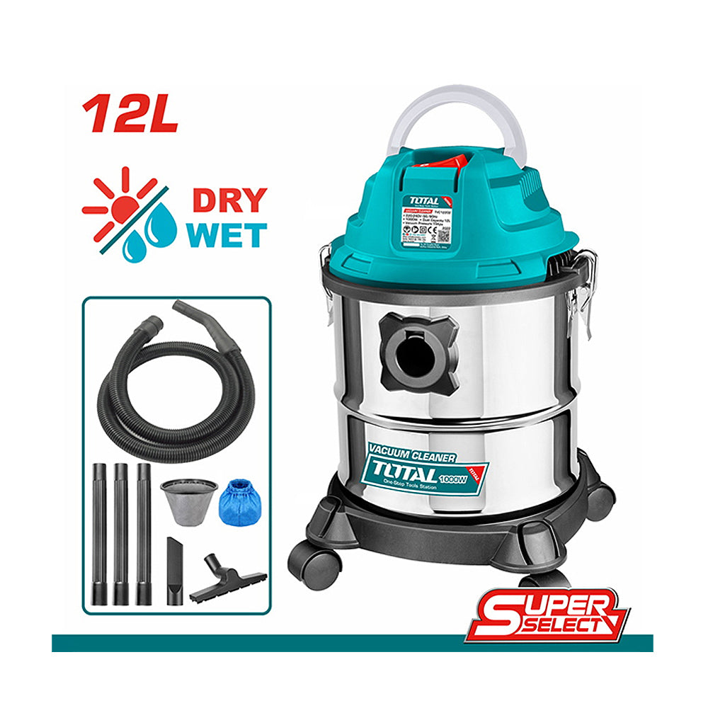 Máy hút bụi 12L TOTAL TVC12202