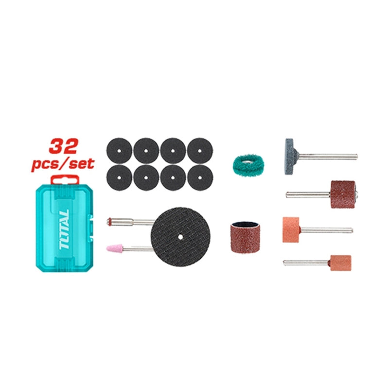 Bộ 32 linh kiện Máy mài thẳng TOTAL TAKMG5031