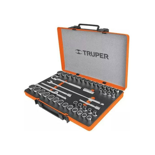 Bộ tuýp 42 chi tiết 1/2inch TRUPER 13940 JD-1/2X42MP